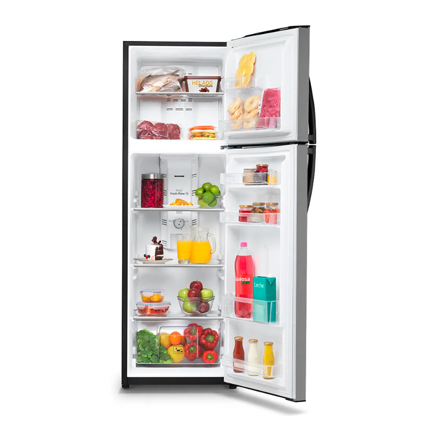 refrigeradora-mabe-RMA250FVPG1-abierta