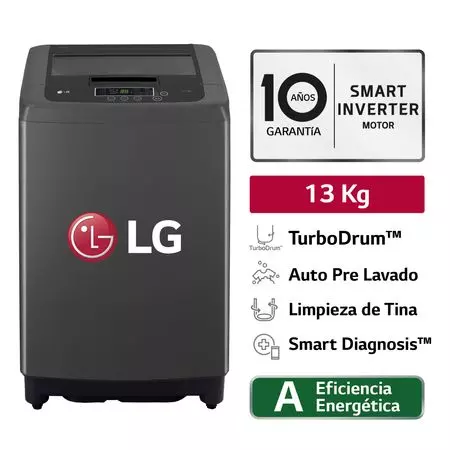 LAVADORA LG MODELO WT13BPBK 3