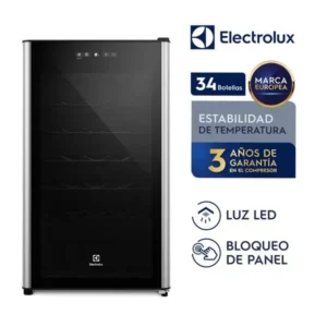 Cava de Vino Electrolux 24 Botellas modelo ERWV34W2MWB 6