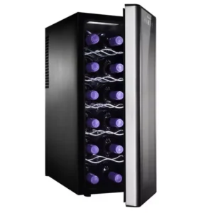 Cava de Vinos Electrolux Termoeléctrica 12 botellas Negra ERW122XAMB 3