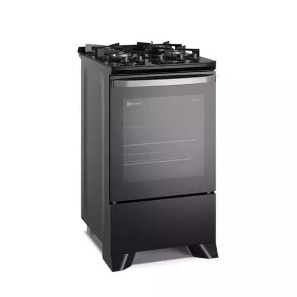 Cocina 4 Quemadores Negro con Mesa de Vidrio Electrolux (FE4GP) 3