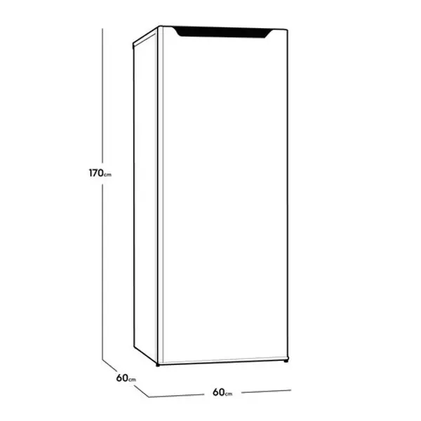 Congelador Vertical Electrolux Cycle Defrost 212L Gris (EFUP22P2HRG) 5