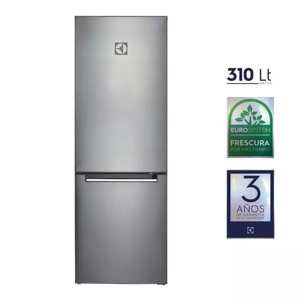 Electrolux Bottom Freezer Frost 310L Gris (ERT32G2KSQS) 2