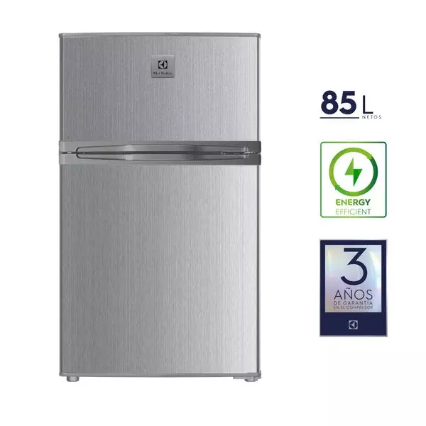 Frigobar Electrolux Dos Puertas Frost 85L Gris (ERTM87G2HQS) 2