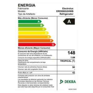 Frigobar Electrolux Premium Negra (ERD090G2HWB) 7