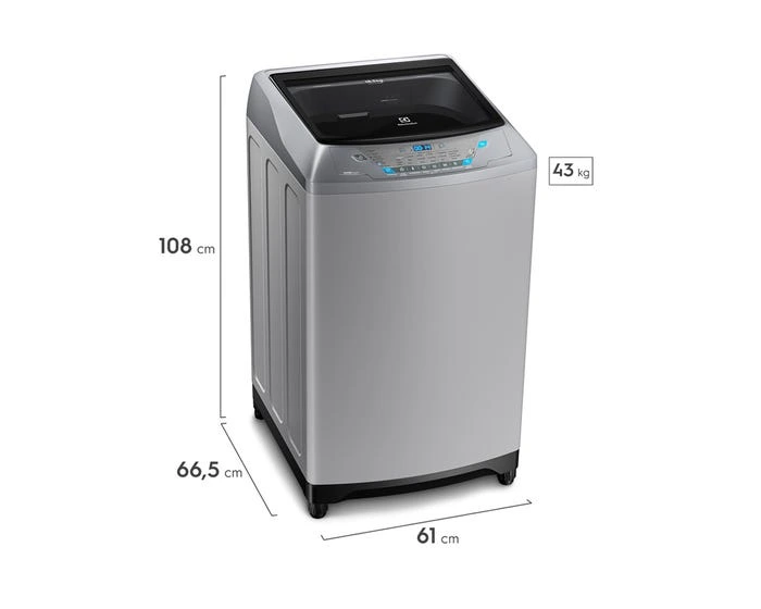 Lavadora Electrolux Carga Superior 18.5Kg Premium Care (EWIX19F2ESG) 4