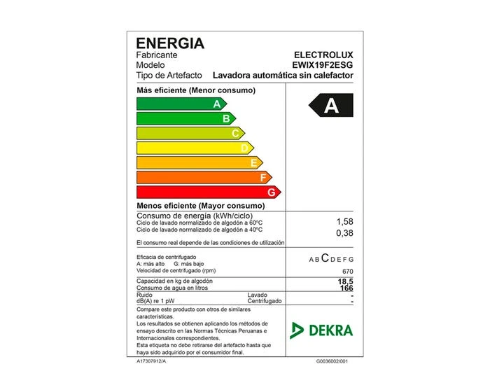 Lavadora Electrolux Carga Superior 18.5Kg Premium Care (EWIX19F2ESG) 9