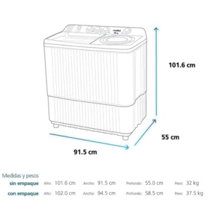 Mabe-Lavadora-16Kg-Blanco-LMD6124PBBB0-Isometrico