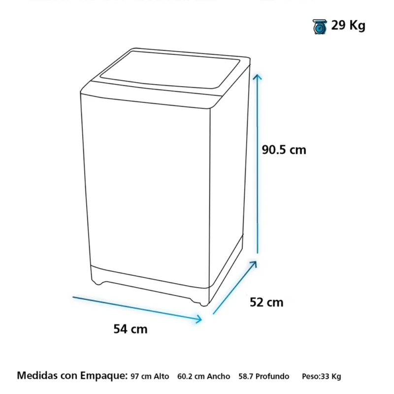 Mabe-Lavadora-9Kg-Silver-LMAP9020WGBB0-Isometrico