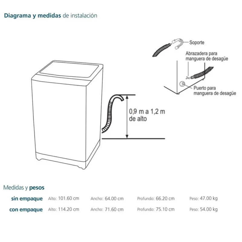 Mabe-Lavadora-Top-Load-18Kg-Diamond-Gray-LMA8120WDGBB0-Isometrico