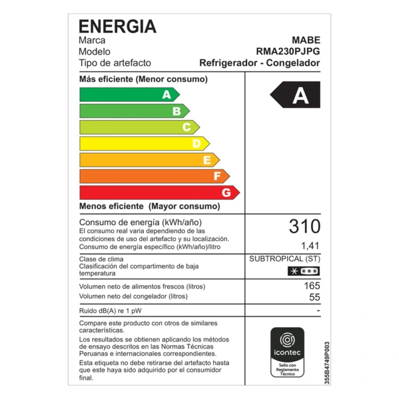 Mabe-Refrigerador-230L-Grafito-RMA230PJPG-Retiq