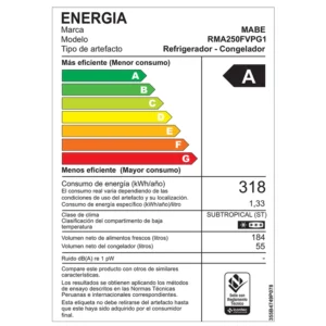 Mabe-Refrigerador-250L-Grafito-RMA250FVPG1-Retiq