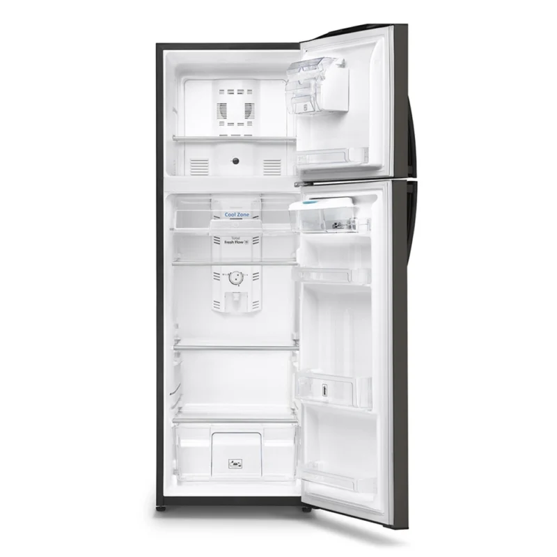 Mabe-Refrigeradores-313L-Grafito-RMA300FBPG1-Frente-Abierto