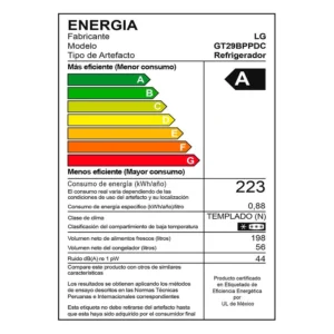 REFRIGERADORA MARCA LG MODELO GT29BPPDC 3