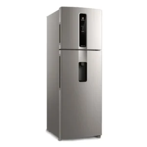 Refrigerador Electrolux Top Freezer Efficient con AutoSense Inox Look 389L IW43S 3