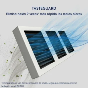 Refrigerador Electrolux Top Freezer Efficient con AutoSense Inox Look 389L IW43S 9