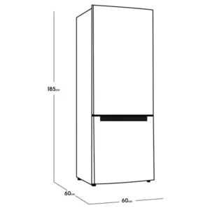 Refrigeradora Electrolux Bottom Freezer Frost 310L Gris (ERT32G2KSQS) 3