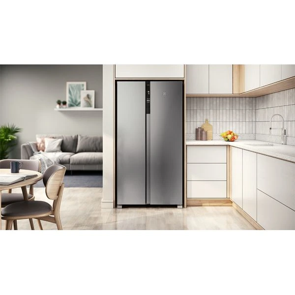 Refrigeradora Electrolux Side by Side 517L Efficient con Tecnología AutoSense (ERSA53V2HVG) 3