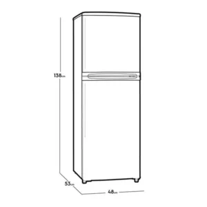 Refrigeradora Electrolux Top Mount Frost 138L Blanco (ERT18G2HNW) 3