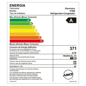 Refrigeradora Electrolux Top Mount Inverter 474L (IT56S) 8