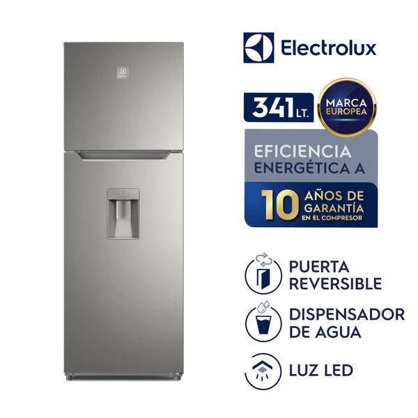 Refrigeradora Electrolux Top Mount No Frost 341L Dispensador de agua (ERTS45K2HUS) 9