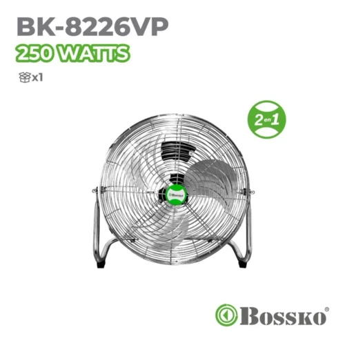 VENTILADOR DE PISO BOSSKO MODELO BK-8226VP 1