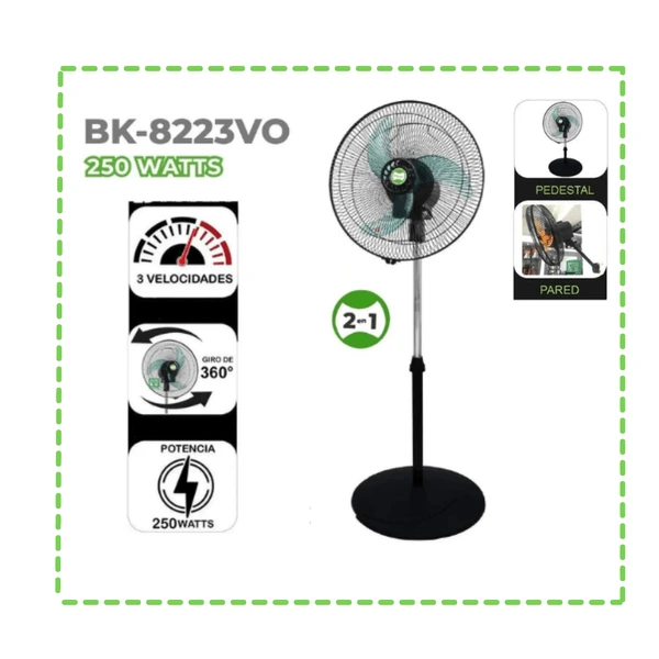 VENTILADOR ORBITAL BOSSKO 16p BK-8223VO 1