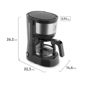 Cafetera Automatica Electrolux Inoxidable 15 Tazas expresso (ECM10) 5