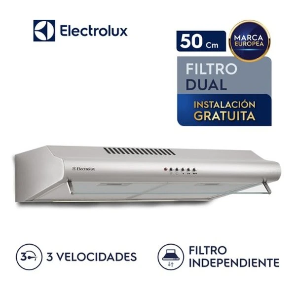 Campana Extractora Empotrable Tradicional Electrolux 50cm (EJSE202TBJS) 2