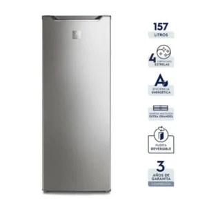 Congelador Vertical Electrolux Cycle Defrost 157L Gris (EFUY16P2HVG) 3