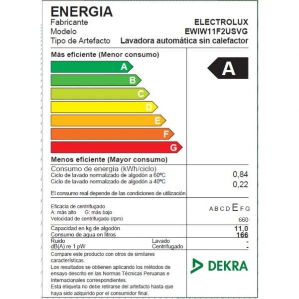 Lavadora Electrolux Carga Superior 11kg Premium Care Gris (EWIW11F2USVG) 6