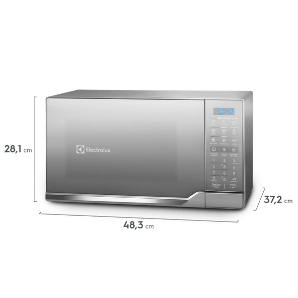 Microondas Electrolux 25L Gris (EMDO25S2GSRUG) 2