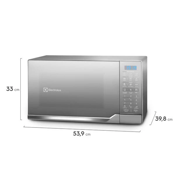 Microondas Electrolux 30L Plata (EMDO30G2GSRUG) 5