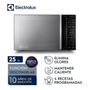 Microondas Freestanding Eléctrico Electrolux 25LT (EMDY25S2MXM) 2