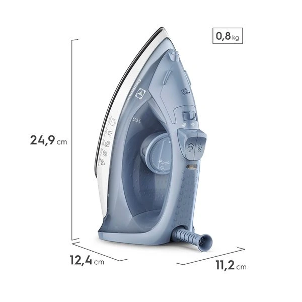 Plancha a vapor y seco Electrolux Efficient (ESI10) 5