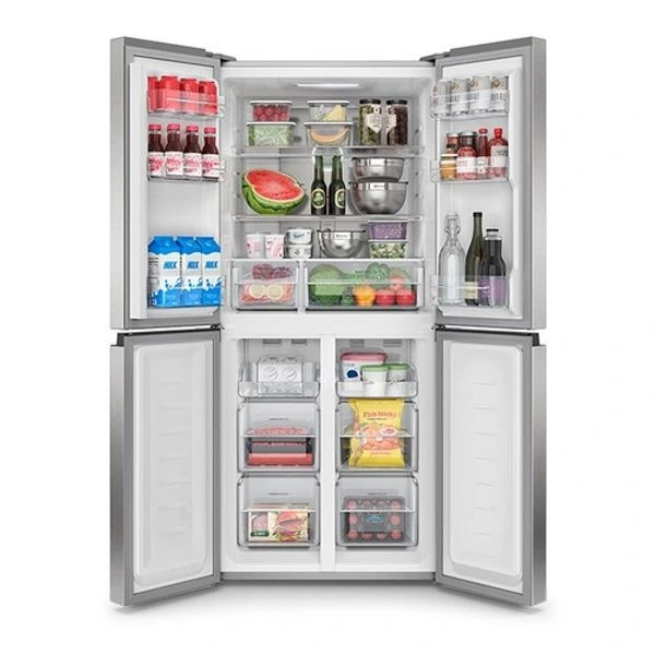 Refrigerador No Frost Bottom Multi Door Inverter 421 Litros Silver (ERQU40E2HWS) 6