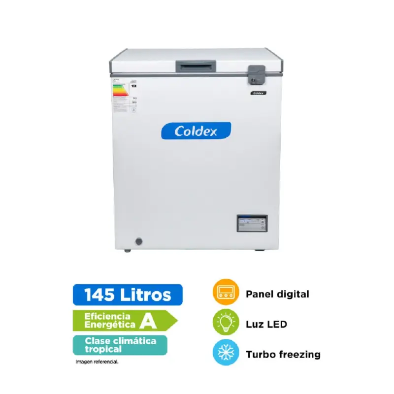 CONGELADORA COLDEX CH05PLUS 145 L. 1