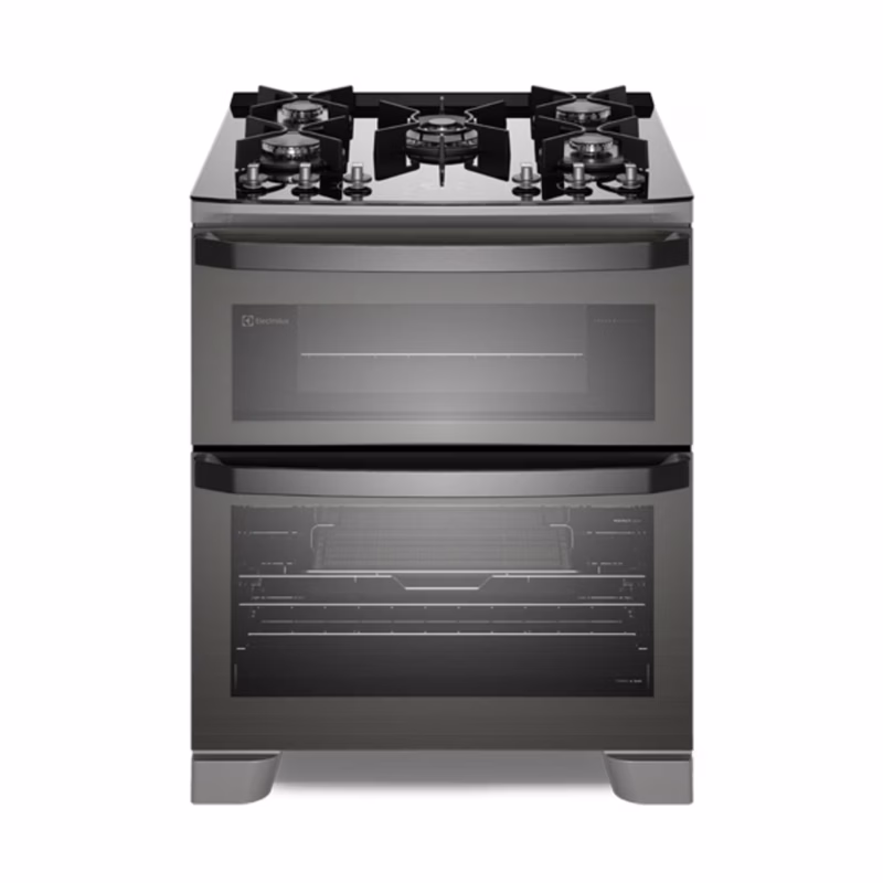 Cocina Electrolux con doble Horno de 5 Quemadores FE5AD