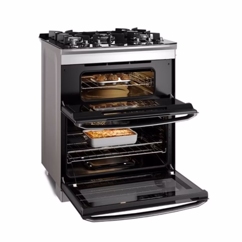 Cocina Electrolux con doble Horno de 5 Quemadores FE5AD