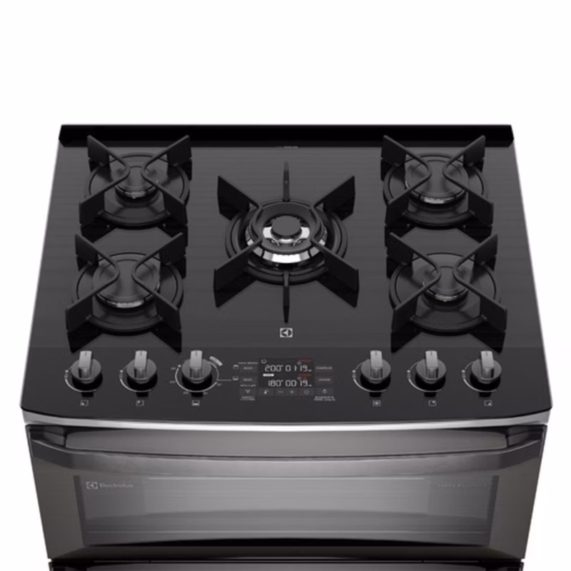 Cocina Electrolux con doble Horno de 5 Quemadores FE5AD