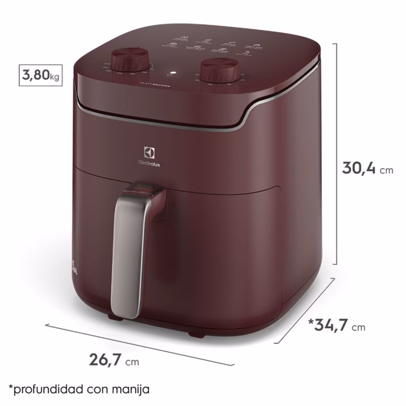 Freidora de Aire Electrolux EAF41 de 1400W