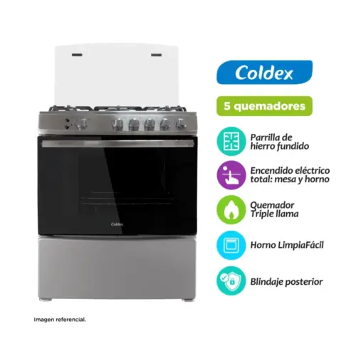 COCINA A GAS COLDEX CX765 PLUS 1