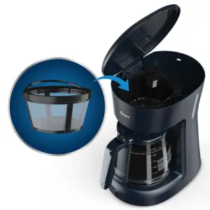 Cafetera programable Oster 12 Tazas BVSTDCS12B 3