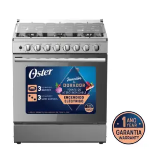 Cocina Oster 30″ 6 Quemadores PGSGMICA306HSSGM 1