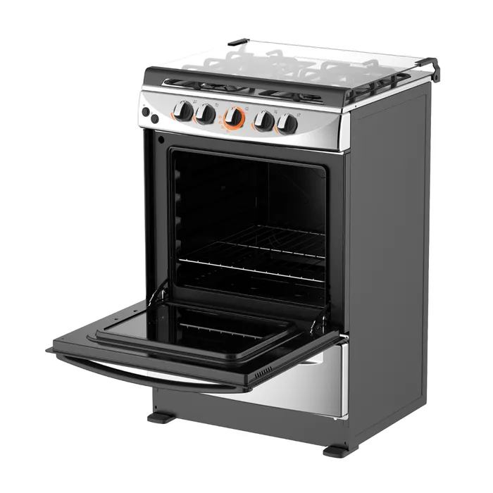 Cocina a Gas OSTER 4 Quemadores OS-PGSGMICA24HSGM Gris 3