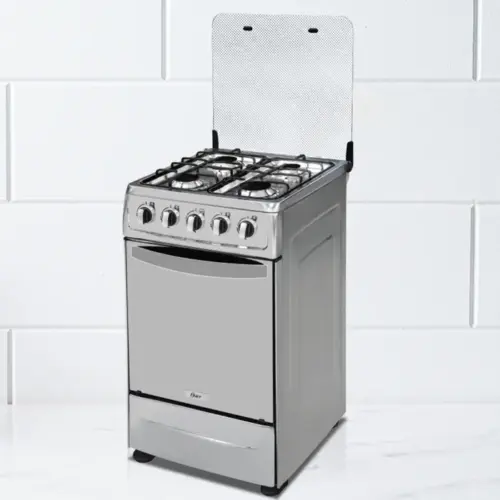 Cocina a gas Oster 4 hornillas 20 OS-PGSC20G4HTSS 1