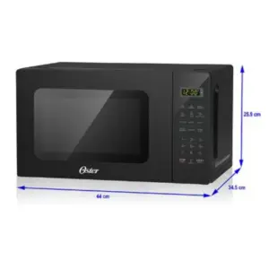 Horno Microondas OSTER 20L POGME2702 Negro 3