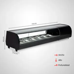 Vitrina Rrefrigerada Para Sushi Alfano STD-70