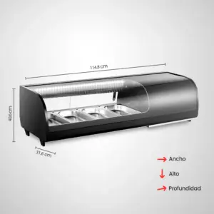 Vitrina para Sushi Alfano STD-50 2