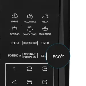 Horno Microondas Mabe 20LT HMM07PBN Negro 5